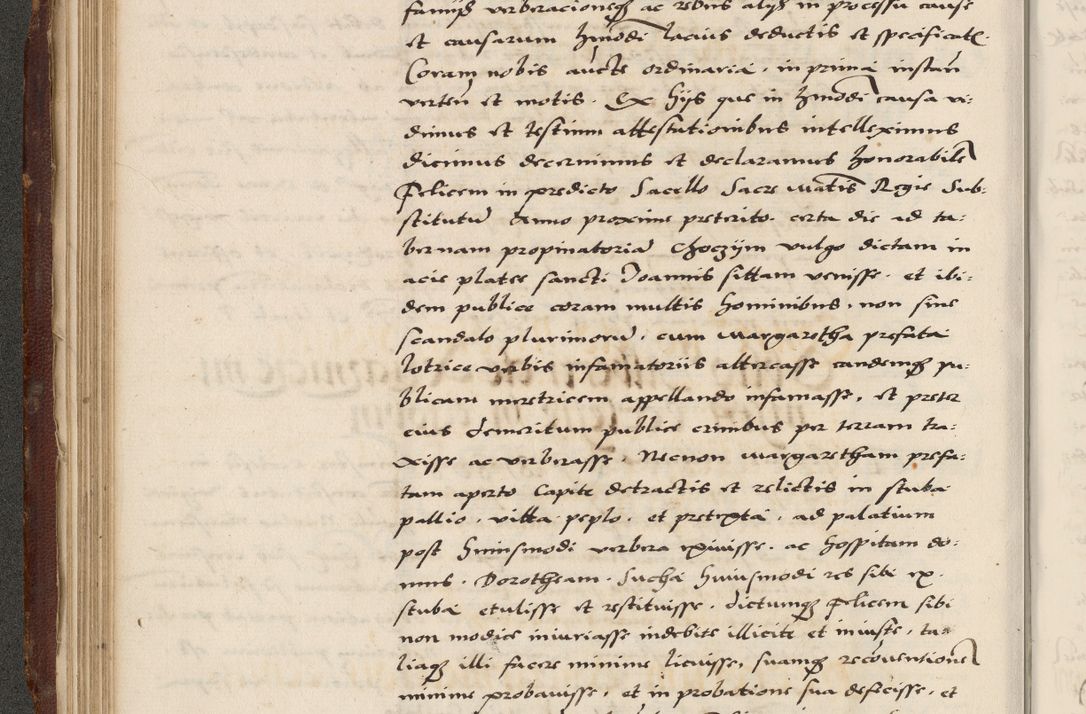 Zdjęcie nr 152 dla obiektu archiwalnego: Acta actorum causarum, sententiarum, obligationum et mandatorum coram reverendo patre et domini nostri domini Pauli divina providencia pape tertii, anno decimo quarto, a die et mense infrascriptis foeliciter continuantur. Annus coronancionis Pauli papae tercii a die tercia mensis Novembris inchoatur