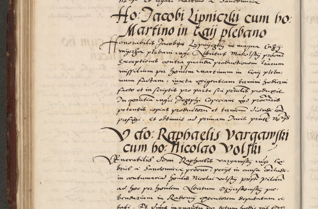 Zdjęcie nr 150 dla obiektu archiwalnego: Acta actorum causarum, sententiarum, obligationum et mandatorum coram reverendo patre et domini nostri domini Pauli divina providencia pape tertii, anno decimo quarto, a die et mense infrascriptis foeliciter continuantur. Annus coronancionis Pauli papae tercii a die tercia mensis Novembris inchoatur