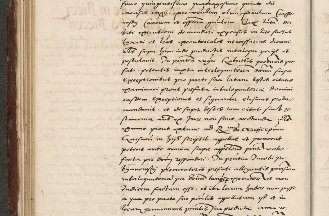 Zdjęcie nr 148 dla obiektu archiwalnego: Acta actorum causarum, sententiarum, obligationum et mandatorum coram reverendo patre et domini nostri domini Pauli divina providencia pape tertii, anno decimo quarto, a die et mense infrascriptis foeliciter continuantur. Annus coronancionis Pauli papae tercii a die tercia mensis Novembris inchoatur