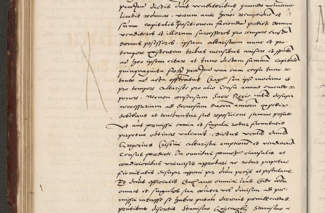 Zdjęcie nr 144 dla obiektu archiwalnego: Acta actorum causarum, sententiarum, obligationum et mandatorum coram reverendo patre et domini nostri domini Pauli divina providencia pape tertii, anno decimo quarto, a die et mense infrascriptis foeliciter continuantur. Annus coronancionis Pauli papae tercii a die tercia mensis Novembris inchoatur
