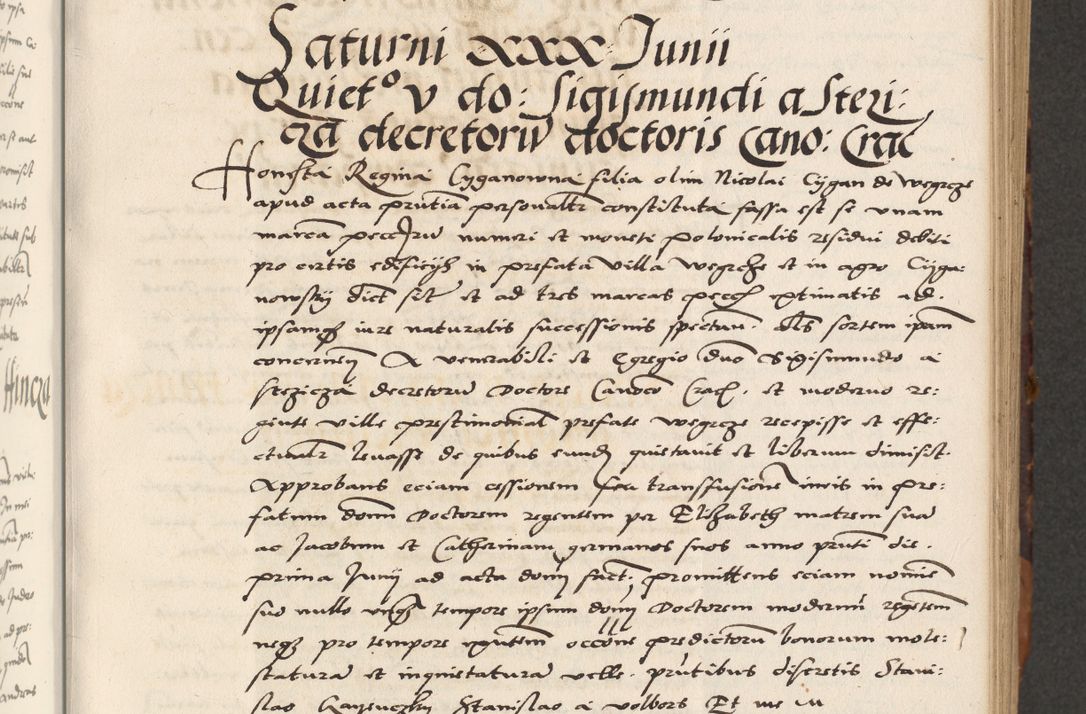 Zdjęcie nr 141 dla obiektu archiwalnego: Acta actorum causarum, sententiarum, obligationum et mandatorum coram reverendo patre et domini nostri domini Pauli divina providencia pape tertii, anno decimo quarto, a die et mense infrascriptis foeliciter continuantur. Annus coronancionis Pauli papae tercii a die tercia mensis Novembris inchoatur