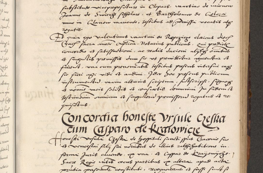 Zdjęcie nr 139 dla obiektu archiwalnego: Acta actorum causarum, sententiarum, obligationum et mandatorum coram reverendo patre et domini nostri domini Pauli divina providencia pape tertii, anno decimo quarto, a die et mense infrascriptis foeliciter continuantur. Annus coronancionis Pauli papae tercii a die tercia mensis Novembris inchoatur