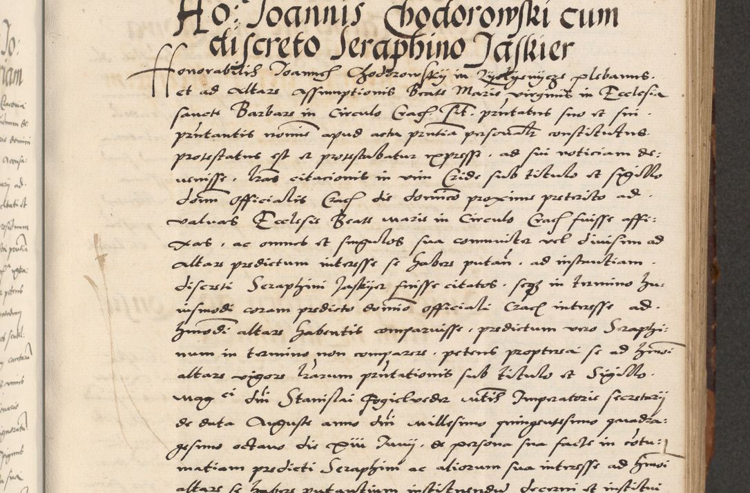 Zdjęcie nr 135 dla obiektu archiwalnego: Acta actorum causarum, sententiarum, obligationum et mandatorum coram reverendo patre et domini nostri domini Pauli divina providencia pape tertii, anno decimo quarto, a die et mense infrascriptis foeliciter continuantur. Annus coronancionis Pauli papae tercii a die tercia mensis Novembris inchoatur