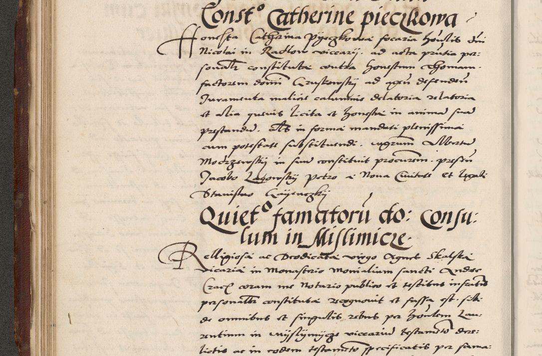 Zdjęcie nr 136 dla obiektu archiwalnego: Acta actorum causarum, sententiarum, obligationum et mandatorum coram reverendo patre et domini nostri domini Pauli divina providencia pape tertii, anno decimo quarto, a die et mense infrascriptis foeliciter continuantur. Annus coronancionis Pauli papae tercii a die tercia mensis Novembris inchoatur