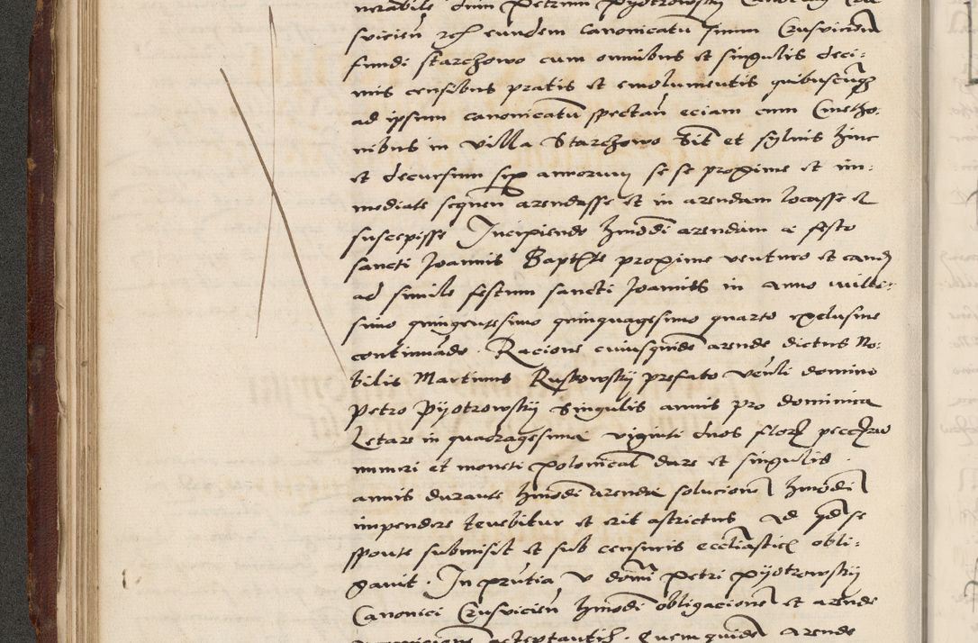 Zdjęcie nr 126 dla obiektu archiwalnego: Acta actorum causarum, sententiarum, obligationum et mandatorum coram reverendo patre et domini nostri domini Pauli divina providencia pape tertii, anno decimo quarto, a die et mense infrascriptis foeliciter continuantur. Annus coronancionis Pauli papae tercii a die tercia mensis Novembris inchoatur