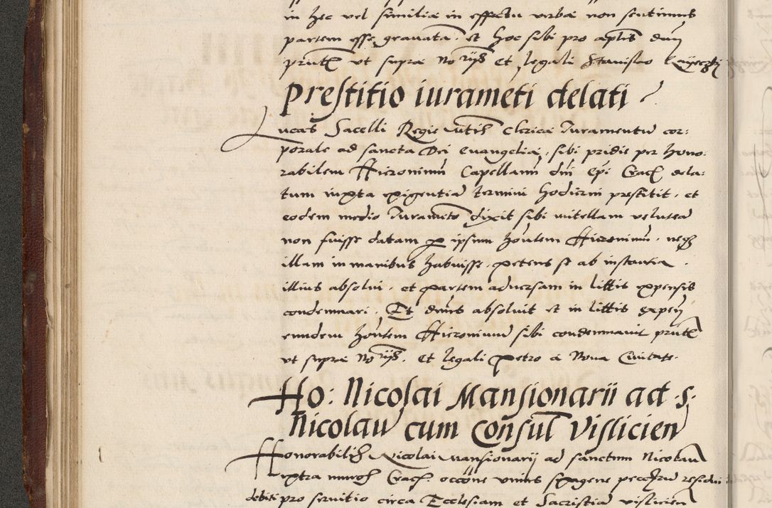 Zdjęcie nr 128 dla obiektu archiwalnego: Acta actorum causarum, sententiarum, obligationum et mandatorum coram reverendo patre et domini nostri domini Pauli divina providencia pape tertii, anno decimo quarto, a die et mense infrascriptis foeliciter continuantur. Annus coronancionis Pauli papae tercii a die tercia mensis Novembris inchoatur