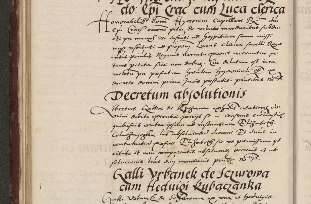 Zdjęcie nr 124 dla obiektu archiwalnego: Acta actorum causarum, sententiarum, obligationum et mandatorum coram reverendo patre et domini nostri domini Pauli divina providencia pape tertii, anno decimo quarto, a die et mense infrascriptis foeliciter continuantur. Annus coronancionis Pauli papae tercii a die tercia mensis Novembris inchoatur