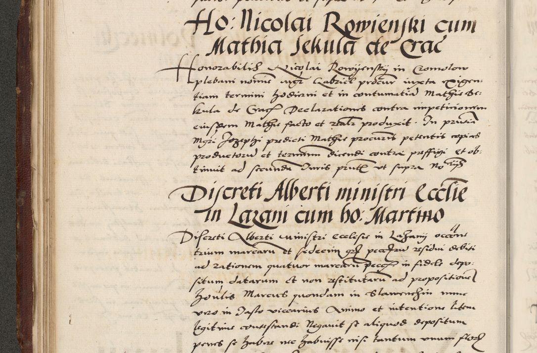 Zdjęcie nr 122 dla obiektu archiwalnego: Acta actorum causarum, sententiarum, obligationum et mandatorum coram reverendo patre et domini nostri domini Pauli divina providencia pape tertii, anno decimo quarto, a die et mense infrascriptis foeliciter continuantur. Annus coronancionis Pauli papae tercii a die tercia mensis Novembris inchoatur
