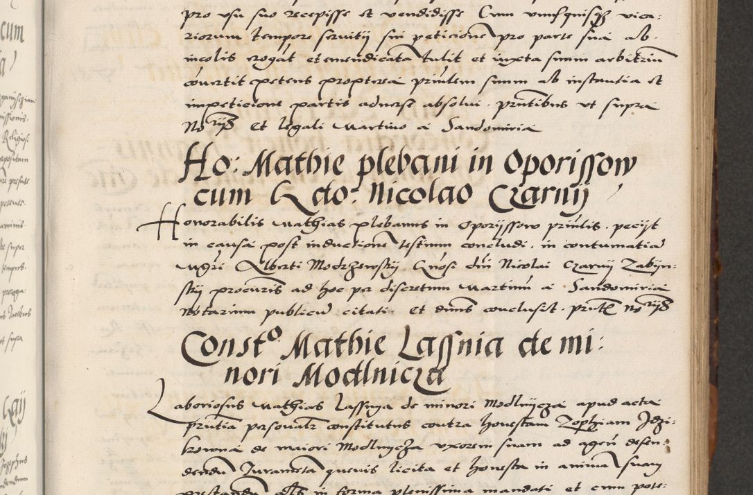 Zdjęcie nr 119 dla obiektu archiwalnego: Acta actorum causarum, sententiarum, obligationum et mandatorum coram reverendo patre et domini nostri domini Pauli divina providencia pape tertii, anno decimo quarto, a die et mense infrascriptis foeliciter continuantur. Annus coronancionis Pauli papae tercii a die tercia mensis Novembris inchoatur