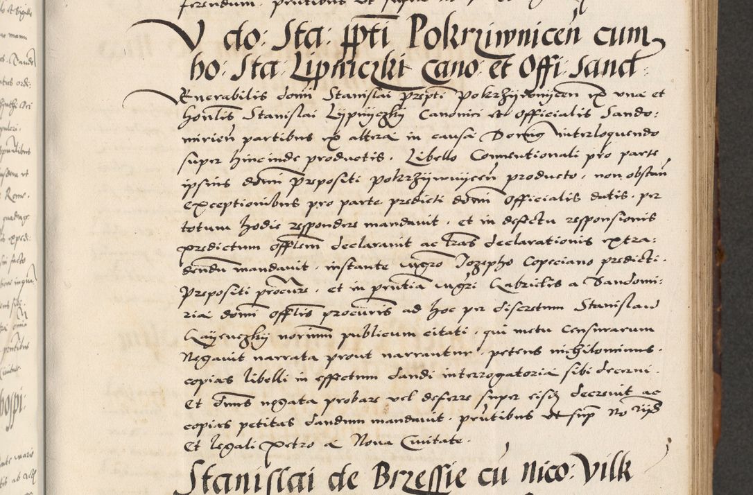 Zdjęcie nr 113 dla obiektu archiwalnego: Acta actorum causarum, sententiarum, obligationum et mandatorum coram reverendo patre et domini nostri domini Pauli divina providencia pape tertii, anno decimo quarto, a die et mense infrascriptis foeliciter continuantur. Annus coronancionis Pauli papae tercii a die tercia mensis Novembris inchoatur