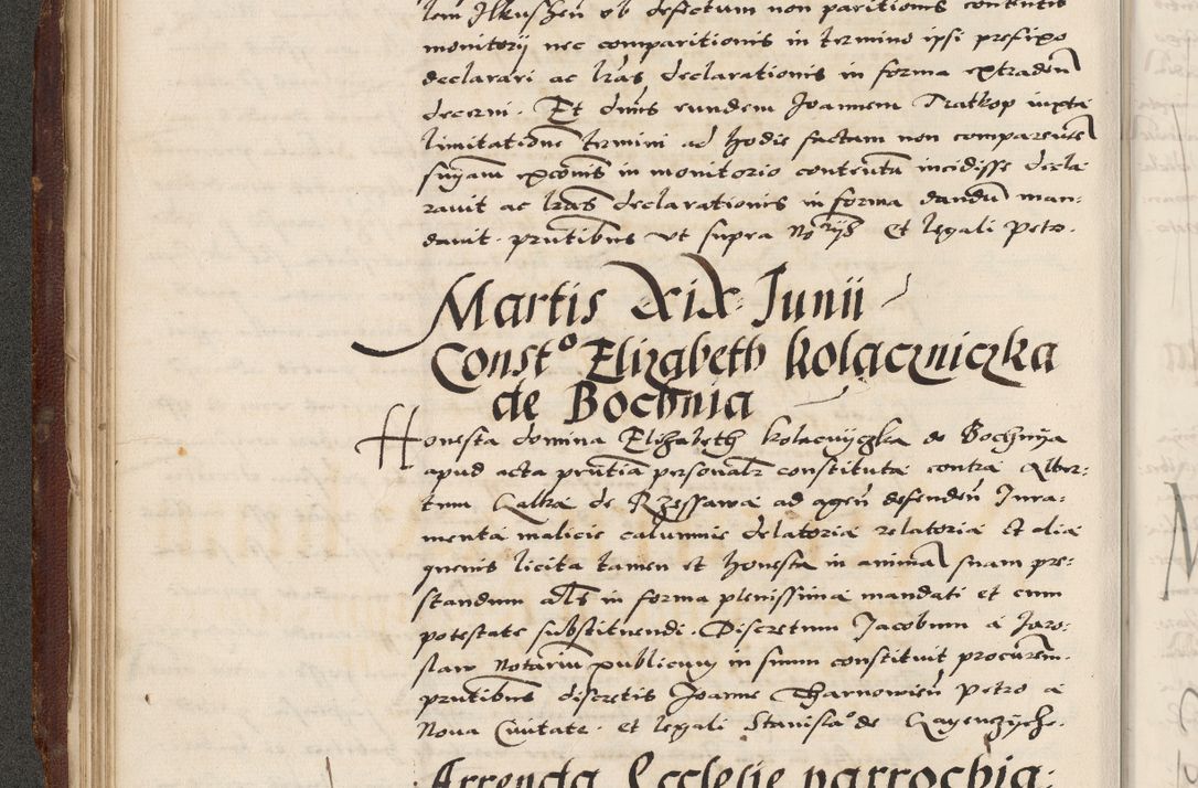 Zdjęcie nr 110 dla obiektu archiwalnego: Acta actorum causarum, sententiarum, obligationum et mandatorum coram reverendo patre et domini nostri domini Pauli divina providencia pape tertii, anno decimo quarto, a die et mense infrascriptis foeliciter continuantur. Annus coronancionis Pauli papae tercii a die tercia mensis Novembris inchoatur