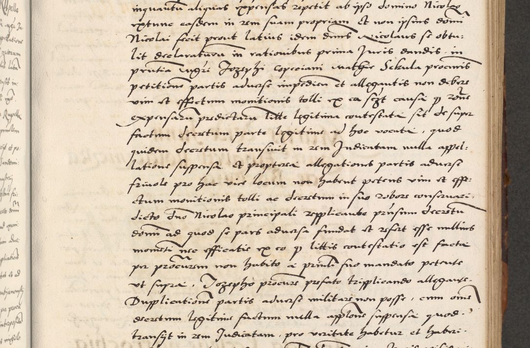 Zdjęcie nr 109 dla obiektu archiwalnego: Acta actorum causarum, sententiarum, obligationum et mandatorum coram reverendo patre et domini nostri domini Pauli divina providencia pape tertii, anno decimo quarto, a die et mense infrascriptis foeliciter continuantur. Annus coronancionis Pauli papae tercii a die tercia mensis Novembris inchoatur