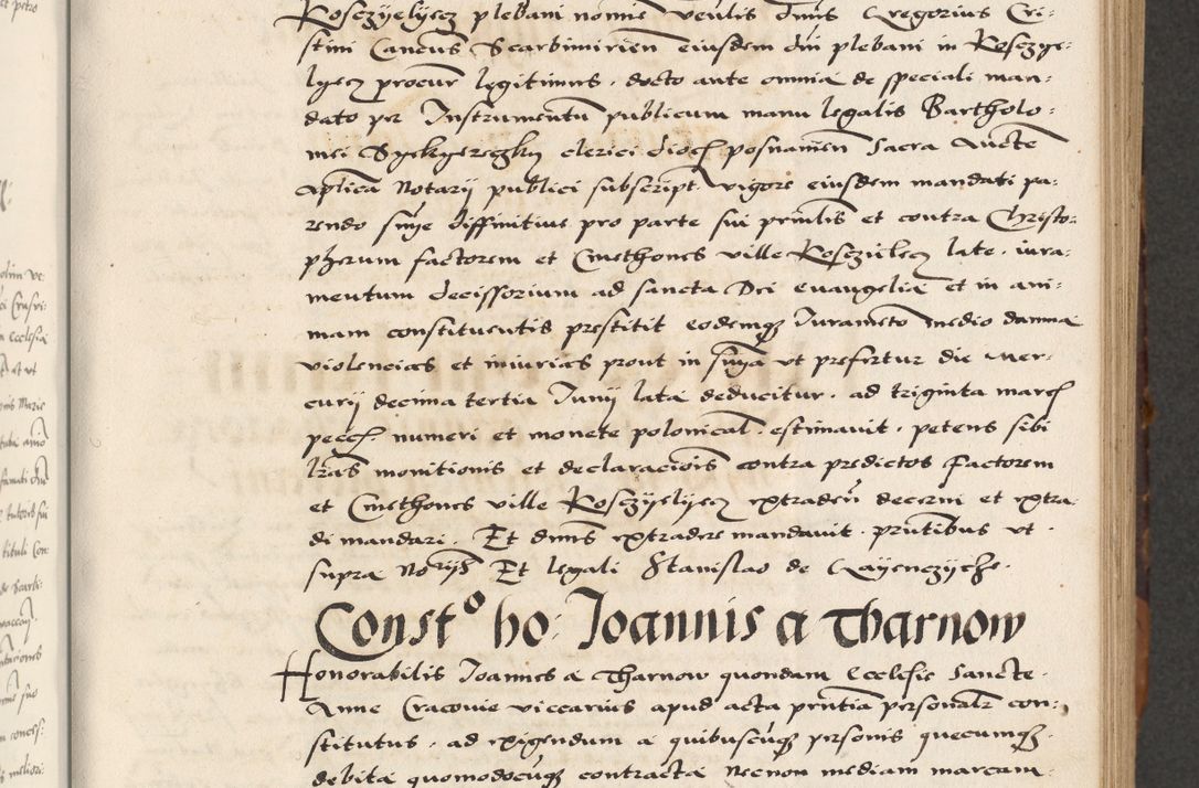Zdjęcie nr 105 dla obiektu archiwalnego: Acta actorum causarum, sententiarum, obligationum et mandatorum coram reverendo patre et domini nostri domini Pauli divina providencia pape tertii, anno decimo quarto, a die et mense infrascriptis foeliciter continuantur. Annus coronancionis Pauli papae tercii a die tercia mensis Novembris inchoatur