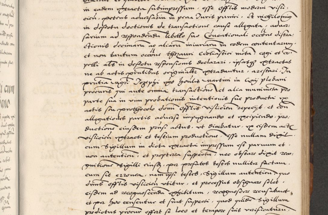 Zdjęcie nr 101 dla obiektu archiwalnego: Acta actorum causarum, sententiarum, obligationum et mandatorum coram reverendo patre et domini nostri domini Pauli divina providencia pape tertii, anno decimo quarto, a die et mense infrascriptis foeliciter continuantur. Annus coronancionis Pauli papae tercii a die tercia mensis Novembris inchoatur