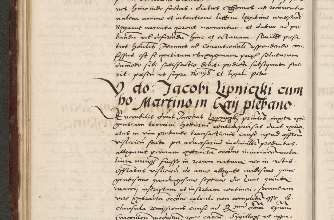 Zdjęcie nr 100 dla obiektu archiwalnego: Acta actorum causarum, sententiarum, obligationum et mandatorum coram reverendo patre et domini nostri domini Pauli divina providencia pape tertii, anno decimo quarto, a die et mense infrascriptis foeliciter continuantur. Annus coronancionis Pauli papae tercii a die tercia mensis Novembris inchoatur