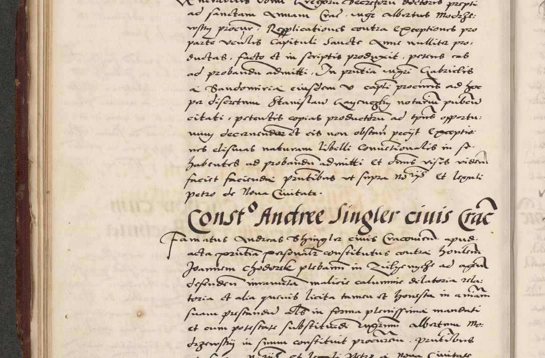 Zdjęcie nr 98 dla obiektu archiwalnego: Acta actorum causarum, sententiarum, obligationum et mandatorum coram reverendo patre et domini nostri domini Pauli divina providencia pape tertii, anno decimo quarto, a die et mense infrascriptis foeliciter continuantur. Annus coronancionis Pauli papae tercii a die tercia mensis Novembris inchoatur