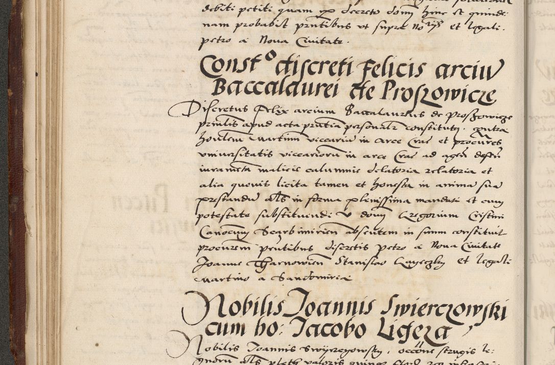 Zdjęcie nr 94 dla obiektu archiwalnego: Acta actorum causarum, sententiarum, obligationum et mandatorum coram reverendo patre et domini nostri domini Pauli divina providencia pape tertii, anno decimo quarto, a die et mense infrascriptis foeliciter continuantur. Annus coronancionis Pauli papae tercii a die tercia mensis Novembris inchoatur