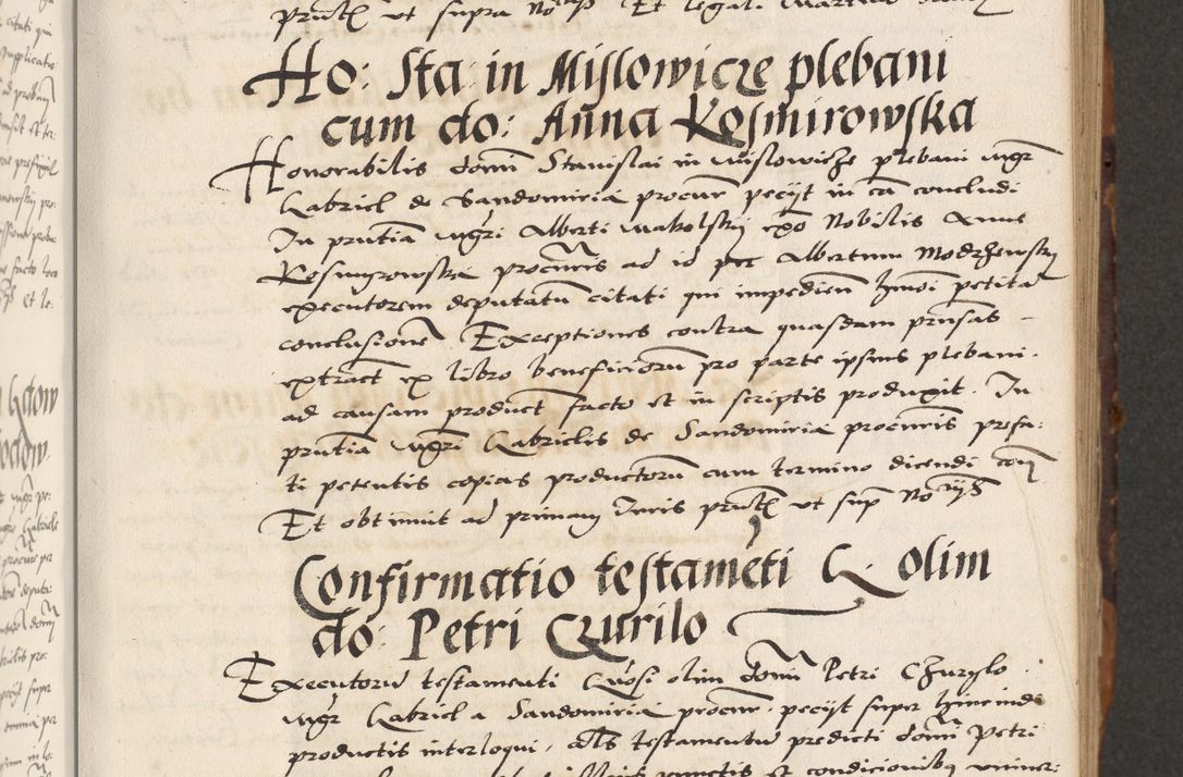 Zdjęcie nr 91 dla obiektu archiwalnego: Acta actorum causarum, sententiarum, obligationum et mandatorum coram reverendo patre et domini nostri domini Pauli divina providencia pape tertii, anno decimo quarto, a die et mense infrascriptis foeliciter continuantur. Annus coronancionis Pauli papae tercii a die tercia mensis Novembris inchoatur