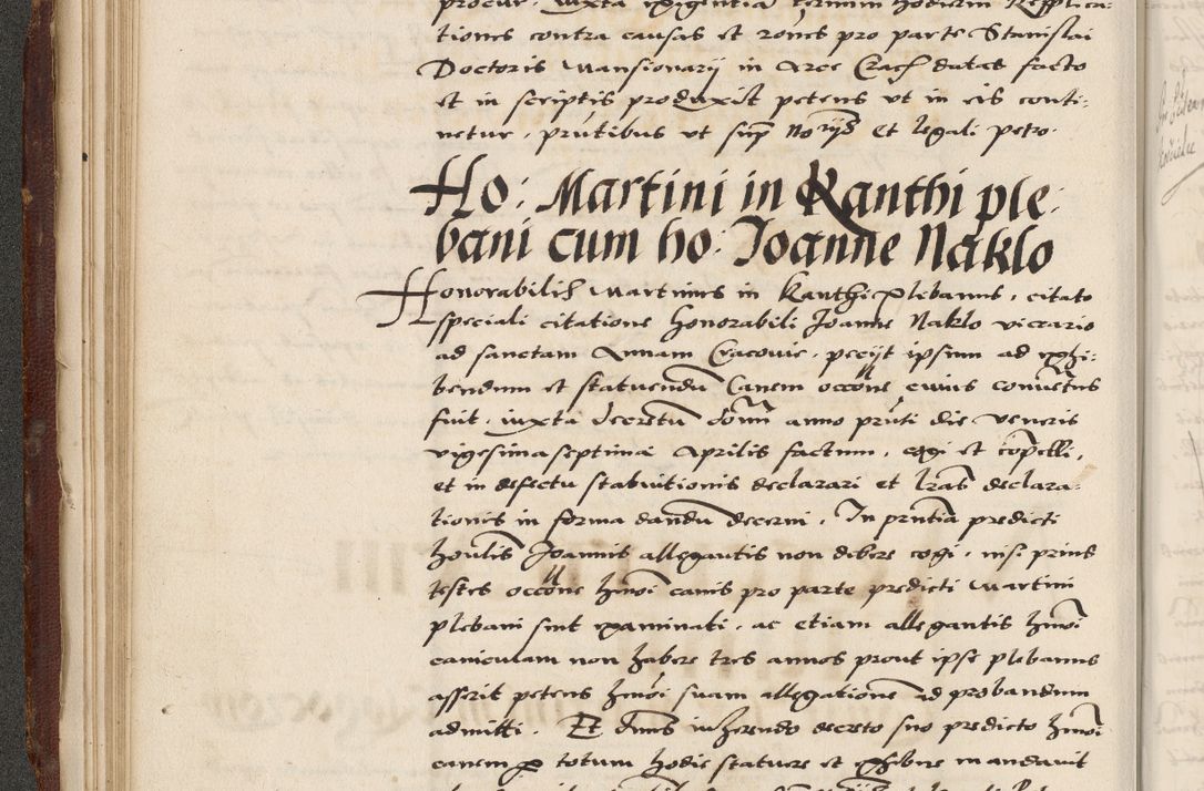 Zdjęcie nr 86 dla obiektu archiwalnego: Acta actorum causarum, sententiarum, obligationum et mandatorum coram reverendo patre et domini nostri domini Pauli divina providencia pape tertii, anno decimo quarto, a die et mense infrascriptis foeliciter continuantur. Annus coronancionis Pauli papae tercii a die tercia mensis Novembris inchoatur