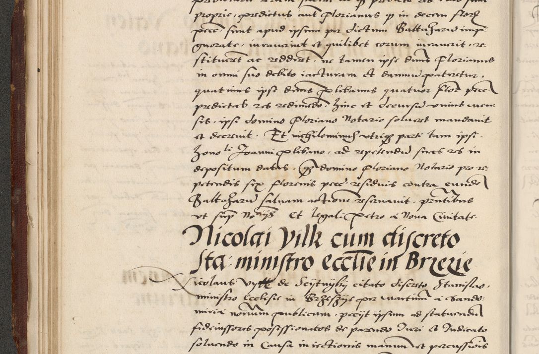 Zdjęcie nr 82 dla obiektu archiwalnego: Acta actorum causarum, sententiarum, obligationum et mandatorum coram reverendo patre et domini nostri domini Pauli divina providencia pape tertii, anno decimo quarto, a die et mense infrascriptis foeliciter continuantur. Annus coronancionis Pauli papae tercii a die tercia mensis Novembris inchoatur