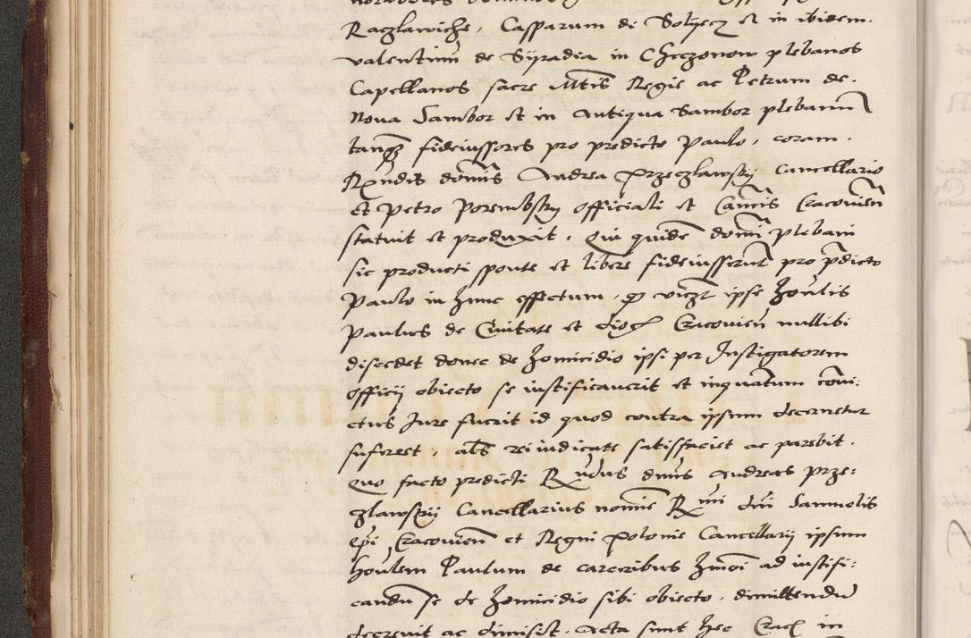 Zdjęcie nr 78 dla obiektu archiwalnego: Acta actorum causarum, sententiarum, obligationum et mandatorum coram reverendo patre et domini nostri domini Pauli divina providencia pape tertii, anno decimo quarto, a die et mense infrascriptis foeliciter continuantur. Annus coronancionis Pauli papae tercii a die tercia mensis Novembris inchoatur