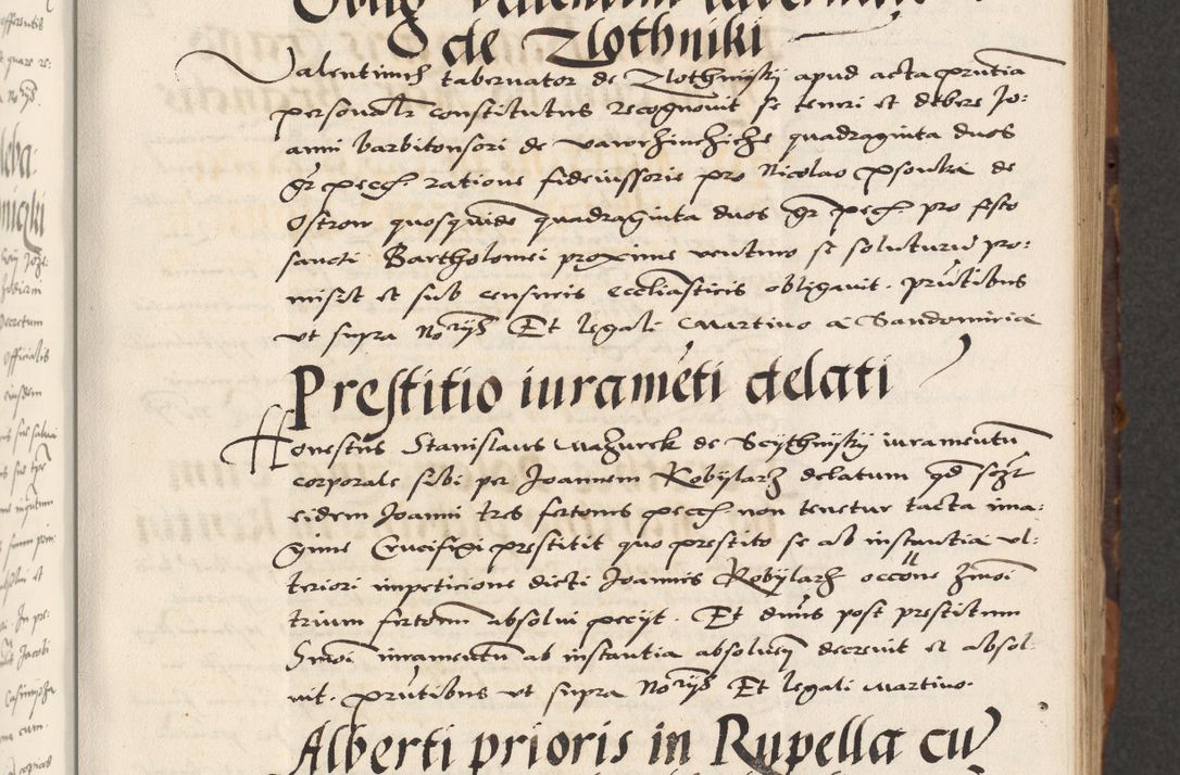 Zdjęcie nr 75 dla obiektu archiwalnego: Acta actorum causarum, sententiarum, obligationum et mandatorum coram reverendo patre et domini nostri domini Pauli divina providencia pape tertii, anno decimo quarto, a die et mense infrascriptis foeliciter continuantur. Annus coronancionis Pauli papae tercii a die tercia mensis Novembris inchoatur