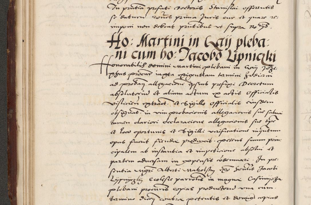 Zdjęcie nr 74 dla obiektu archiwalnego: Acta actorum causarum, sententiarum, obligationum et mandatorum coram reverendo patre et domini nostri domini Pauli divina providencia pape tertii, anno decimo quarto, a die et mense infrascriptis foeliciter continuantur. Annus coronancionis Pauli papae tercii a die tercia mensis Novembris inchoatur