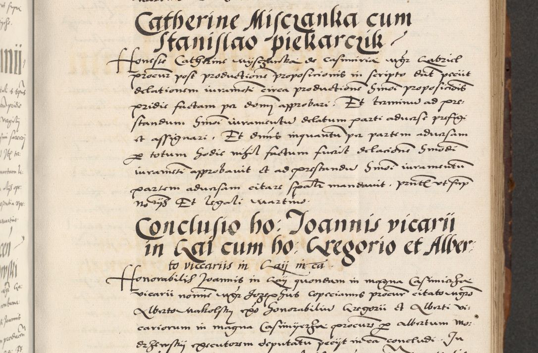 Zdjęcie nr 67 dla obiektu archiwalnego: Acta actorum causarum, sententiarum, obligationum et mandatorum coram reverendo patre et domini nostri domini Pauli divina providencia pape tertii, anno decimo quarto, a die et mense infrascriptis foeliciter continuantur. Annus coronancionis Pauli papae tercii a die tercia mensis Novembris inchoatur