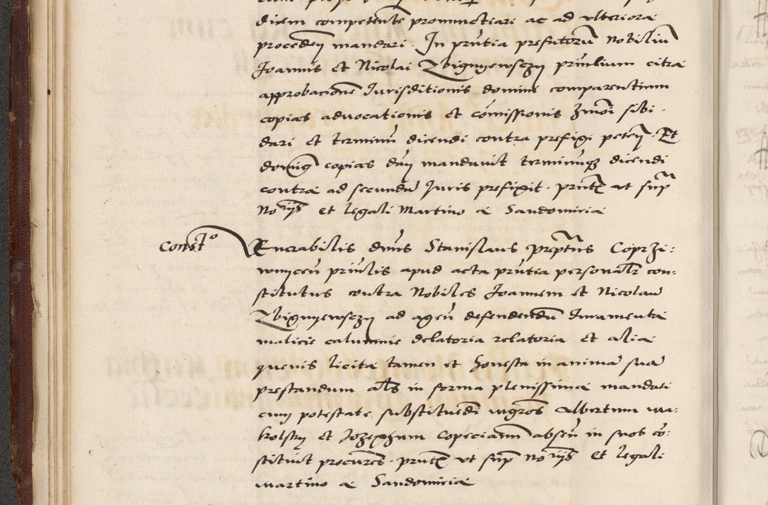 Zdjęcie nr 60 dla obiektu archiwalnego: Acta actorum causarum, sententiarum, obligationum et mandatorum coram reverendo patre et domini nostri domini Pauli divina providencia pape tertii, anno decimo quarto, a die et mense infrascriptis foeliciter continuantur. Annus coronancionis Pauli papae tercii a die tercia mensis Novembris inchoatur