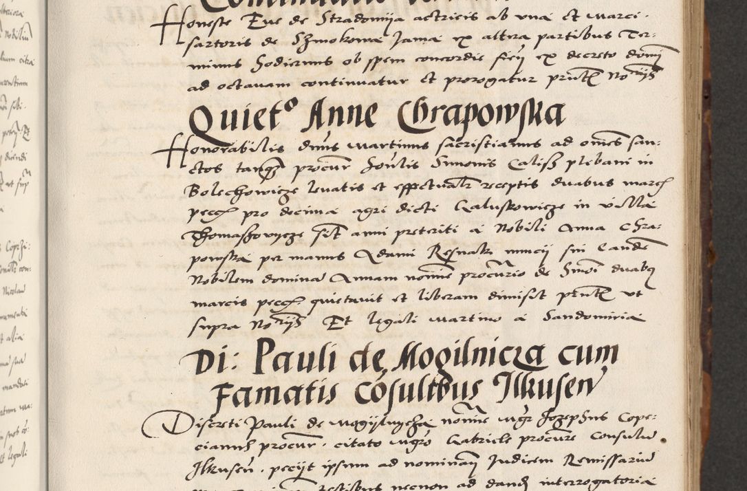 Zdjęcie nr 61 dla obiektu archiwalnego: Acta actorum causarum, sententiarum, obligationum et mandatorum coram reverendo patre et domini nostri domini Pauli divina providencia pape tertii, anno decimo quarto, a die et mense infrascriptis foeliciter continuantur. Annus coronancionis Pauli papae tercii a die tercia mensis Novembris inchoatur