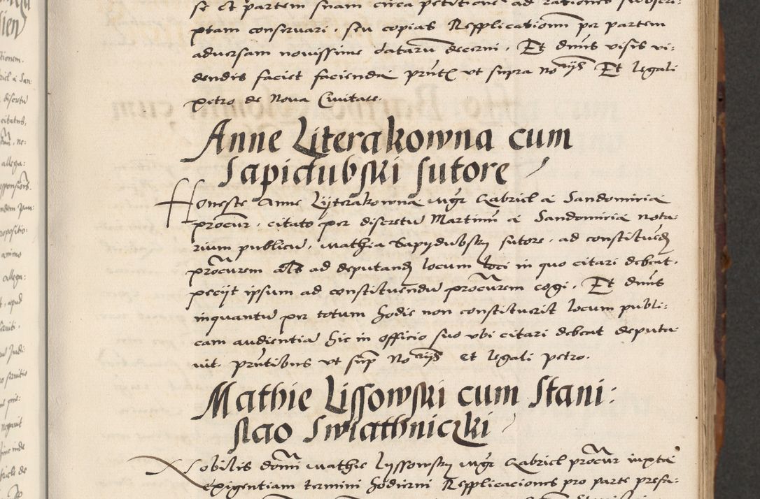 Zdjęcie nr 51 dla obiektu archiwalnego: Acta actorum causarum, sententiarum, obligationum et mandatorum coram reverendo patre et domini nostri domini Pauli divina providencia pape tertii, anno decimo quarto, a die et mense infrascriptis foeliciter continuantur. Annus coronancionis Pauli papae tercii a die tercia mensis Novembris inchoatur