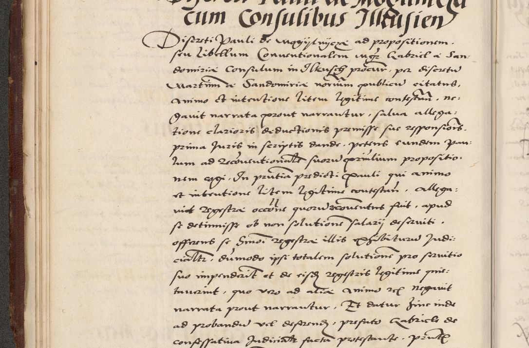 Zdjęcie nr 50 dla obiektu archiwalnego: Acta actorum causarum, sententiarum, obligationum et mandatorum coram reverendo patre et domini nostri domini Pauli divina providencia pape tertii, anno decimo quarto, a die et mense infrascriptis foeliciter continuantur. Annus coronancionis Pauli papae tercii a die tercia mensis Novembris inchoatur