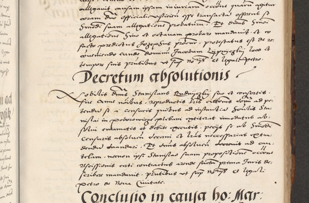 Zdjęcie nr 49 dla obiektu archiwalnego: Acta actorum causarum, sententiarum, obligationum et mandatorum coram reverendo patre et domini nostri domini Pauli divina providencia pape tertii, anno decimo quarto, a die et mense infrascriptis foeliciter continuantur. Annus coronancionis Pauli papae tercii a die tercia mensis Novembris inchoatur