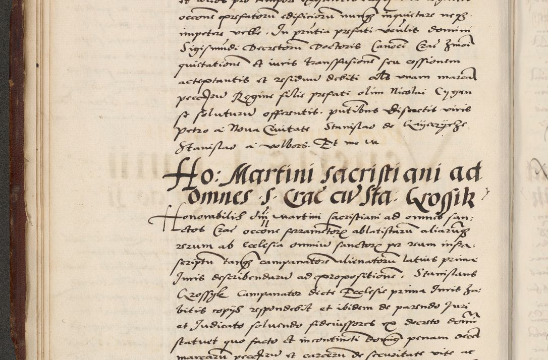 Zdjęcie nr 48 dla obiektu archiwalnego: Acta actorum causarum, sententiarum, obligationum et mandatorum coram reverendo patre et domini nostri domini Pauli divina providencia pape tertii, anno decimo quarto, a die et mense infrascriptis foeliciter continuantur. Annus coronancionis Pauli papae tercii a die tercia mensis Novembris inchoatur