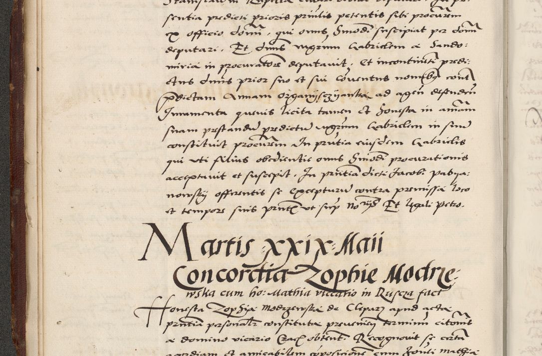 Zdjęcie nr 42 dla obiektu archiwalnego: Acta actorum causarum, sententiarum, obligationum et mandatorum coram reverendo patre et domini nostri domini Pauli divina providencia pape tertii, anno decimo quarto, a die et mense infrascriptis foeliciter continuantur. Annus coronancionis Pauli papae tercii a die tercia mensis Novembris inchoatur
