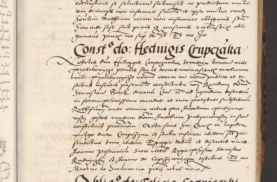 Zdjęcie nr 43 dla obiektu archiwalnego: Acta actorum causarum, sententiarum, obligationum et mandatorum coram reverendo patre et domini nostri domini Pauli divina providencia pape tertii, anno decimo quarto, a die et mense infrascriptis foeliciter continuantur. Annus coronancionis Pauli papae tercii a die tercia mensis Novembris inchoatur