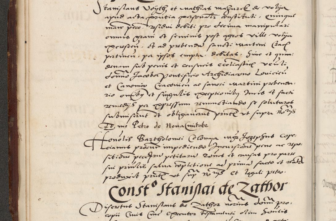 Zdjęcie nr 40 dla obiektu archiwalnego: Acta actorum causarum, sententiarum, obligationum et mandatorum coram reverendo patre et domini nostri domini Pauli divina providencia pape tertii, anno decimo quarto, a die et mense infrascriptis foeliciter continuantur. Annus coronancionis Pauli papae tercii a die tercia mensis Novembris inchoatur
