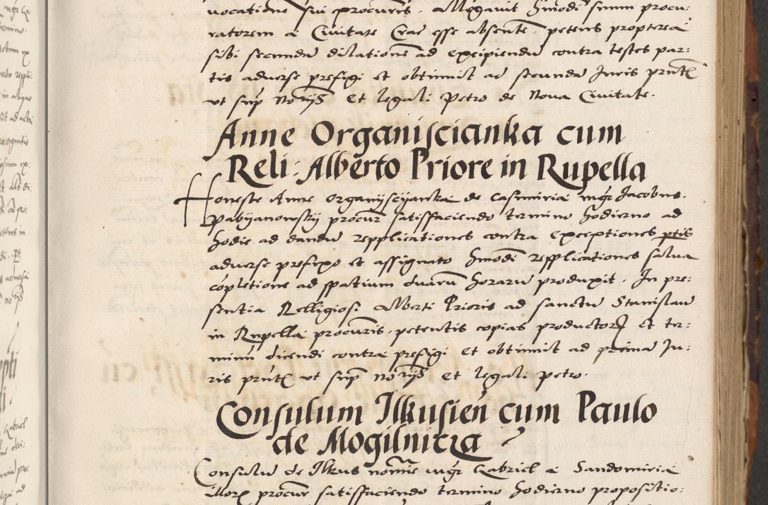 Zdjęcie nr 37 dla obiektu archiwalnego: Acta actorum causarum, sententiarum, obligationum et mandatorum coram reverendo patre et domini nostri domini Pauli divina providencia pape tertii, anno decimo quarto, a die et mense infrascriptis foeliciter continuantur. Annus coronancionis Pauli papae tercii a die tercia mensis Novembris inchoatur