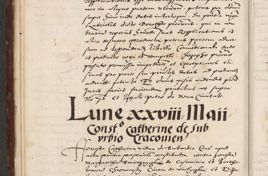 Zdjęcie nr 34 dla obiektu archiwalnego: Acta actorum causarum, sententiarum, obligationum et mandatorum coram reverendo patre et domini nostri domini Pauli divina providencia pape tertii, anno decimo quarto, a die et mense infrascriptis foeliciter continuantur. Annus coronancionis Pauli papae tercii a die tercia mensis Novembris inchoatur