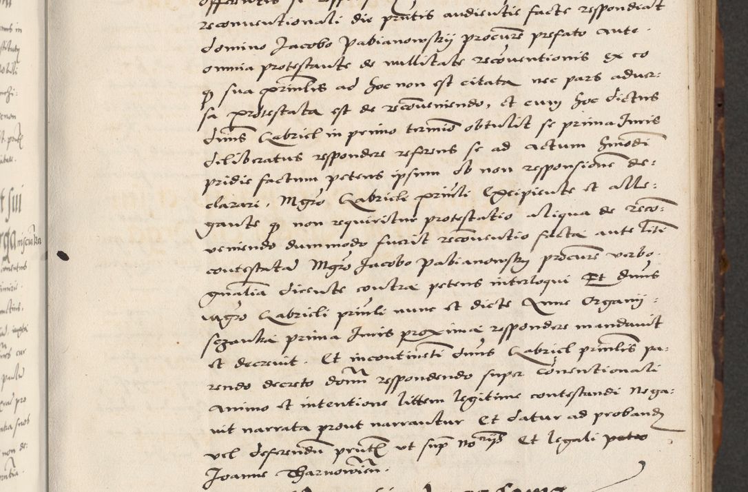 Zdjęcie nr 31 dla obiektu archiwalnego: Acta actorum causarum, sententiarum, obligationum et mandatorum coram reverendo patre et domini nostri domini Pauli divina providencia pape tertii, anno decimo quarto, a die et mense infrascriptis foeliciter continuantur. Annus coronancionis Pauli papae tercii a die tercia mensis Novembris inchoatur