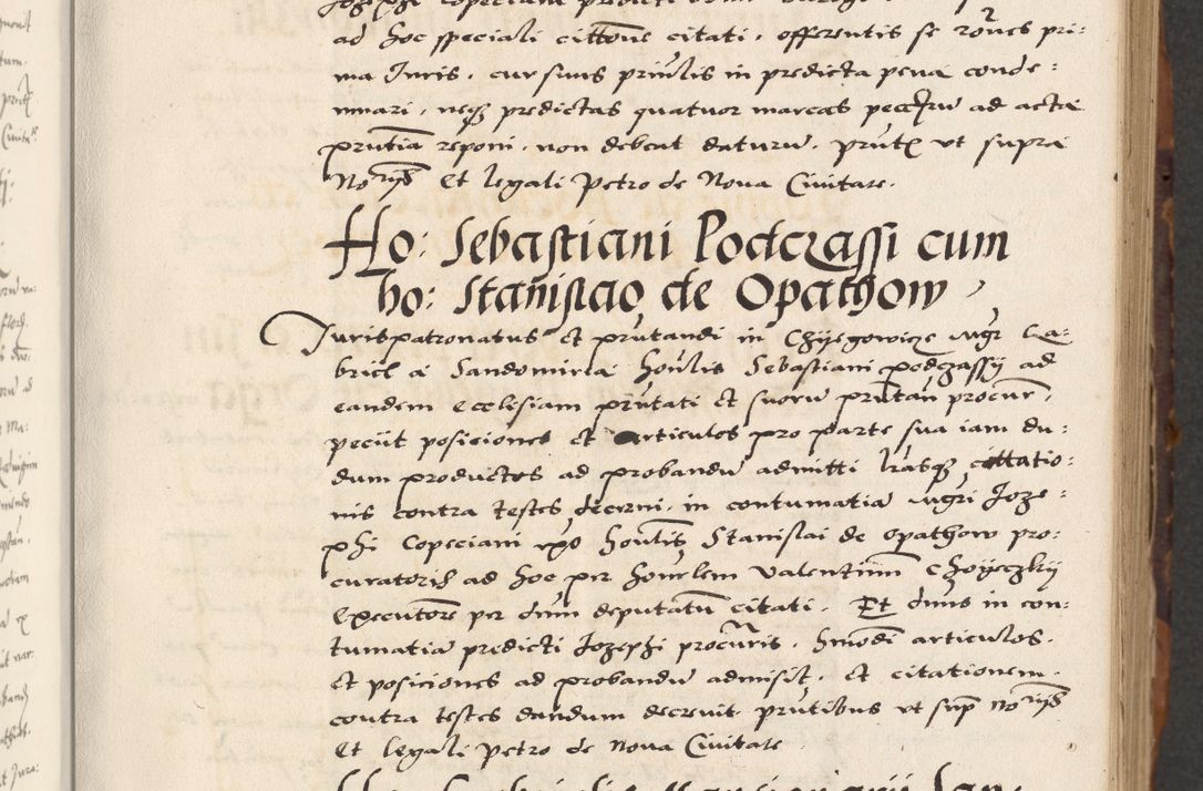 Zdjęcie nr 29 dla obiektu archiwalnego: Acta actorum causarum, sententiarum, obligationum et mandatorum coram reverendo patre et domini nostri domini Pauli divina providencia pape tertii, anno decimo quarto, a die et mense infrascriptis foeliciter continuantur. Annus coronancionis Pauli papae tercii a die tercia mensis Novembris inchoatur