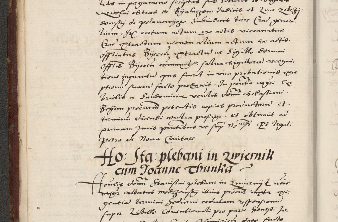 Zdjęcie nr 26 dla obiektu archiwalnego: Acta actorum causarum, sententiarum, obligationum et mandatorum coram reverendo patre et domini nostri domini Pauli divina providencia pape tertii, anno decimo quarto, a die et mense infrascriptis foeliciter continuantur. Annus coronancionis Pauli papae tercii a die tercia mensis Novembris inchoatur