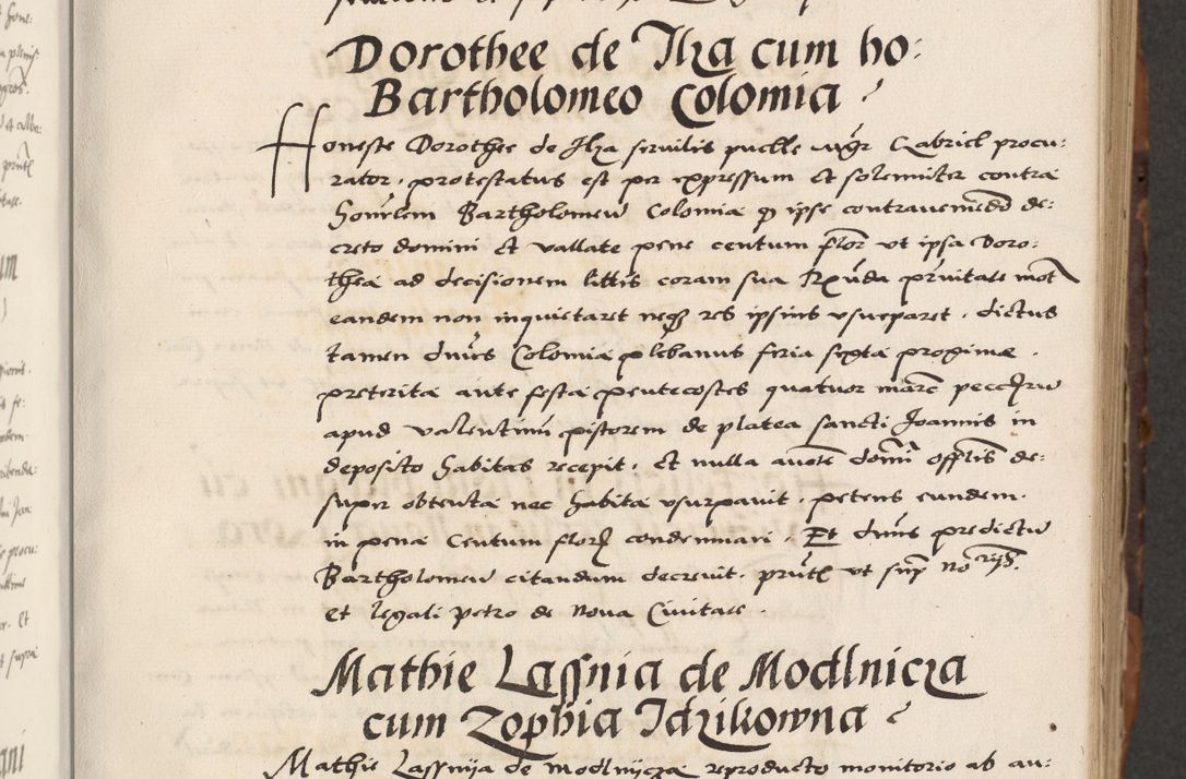 Zdjęcie nr 19 dla obiektu archiwalnego: Acta actorum causarum, sententiarum, obligationum et mandatorum coram reverendo patre et domini nostri domini Pauli divina providencia pape tertii, anno decimo quarto, a die et mense infrascriptis foeliciter continuantur. Annus coronancionis Pauli papae tercii a die tercia mensis Novembris inchoatur