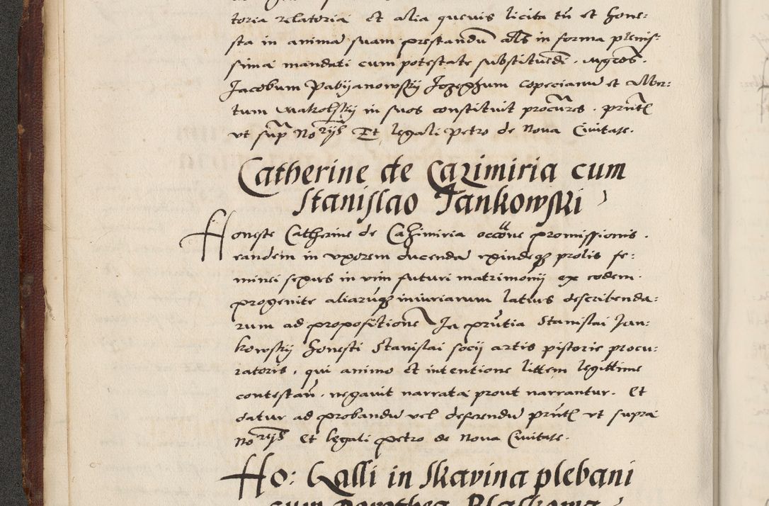 Zdjęcie nr 18 dla obiektu archiwalnego: Acta actorum causarum, sententiarum, obligationum et mandatorum coram reverendo patre et domini nostri domini Pauli divina providencia pape tertii, anno decimo quarto, a die et mense infrascriptis foeliciter continuantur. Annus coronancionis Pauli papae tercii a die tercia mensis Novembris inchoatur