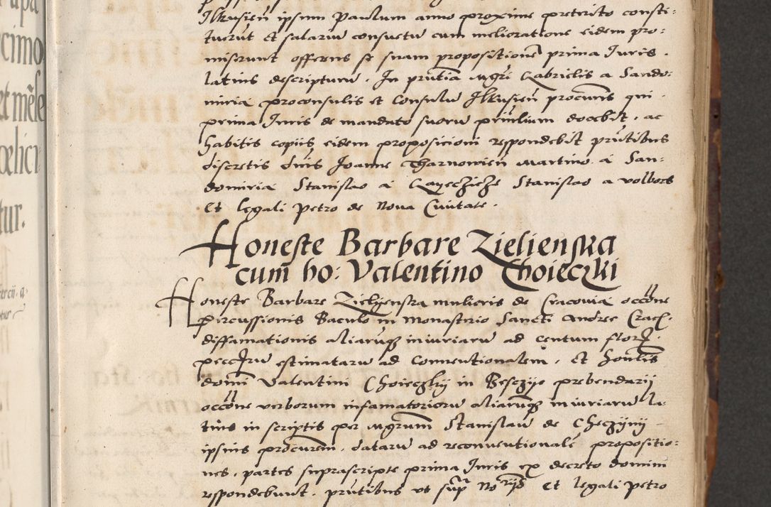 Zdjęcie nr 9 dla obiektu archiwalnego: Acta actorum causarum, sententiarum, obligationum et mandatorum coram reverendo patre et domini nostri domini Pauli divina providencia pape tertii, anno decimo quarto, a die et mense infrascriptis foeliciter continuantur. Annus coronancionis Pauli papae tercii a die tercia mensis Novembris inchoatur
