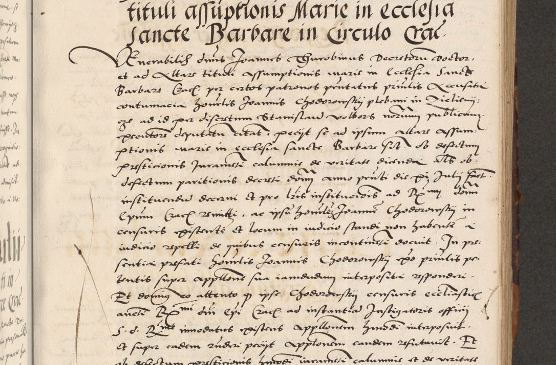 Zdjęcie nr 207 dla obiektu archiwalnego: Acta actorum causarum, sententiarum, obligationum et mandatorum coram reverendo patre et domini nostri domini Pauli divina providencia pape tertii, anno decimo quarto, a die et mense infrascriptis foeliciter continuantur. Annus coronancionis Pauli papae tercii a die tercia mensis Novembris inchoatur