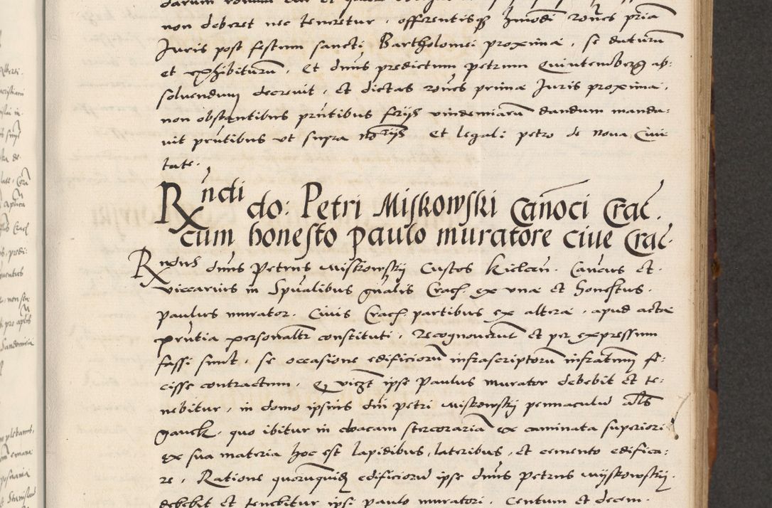 Zdjęcie nr 209 dla obiektu archiwalnego: Acta actorum causarum, sententiarum, obligationum et mandatorum coram reverendo patre et domini nostri domini Pauli divina providencia pape tertii, anno decimo quarto, a die et mense infrascriptis foeliciter continuantur. Annus coronancionis Pauli papae tercii a die tercia mensis Novembris inchoatur
