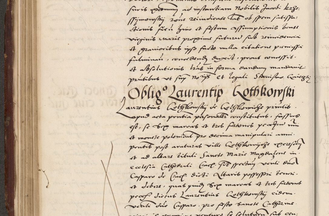 Zdjęcie nr 210 dla obiektu archiwalnego: Acta actorum causarum, sententiarum, obligationum et mandatorum coram reverendo patre et domini nostri domini Pauli divina providencia pape tertii, anno decimo quarto, a die et mense infrascriptis foeliciter continuantur. Annus coronancionis Pauli papae tercii a die tercia mensis Novembris inchoatur