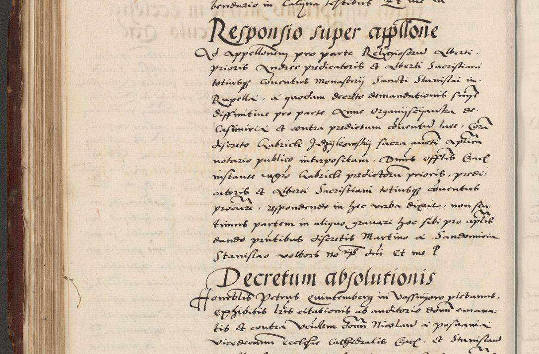 Zdjęcie nr 208 dla obiektu archiwalnego: Acta actorum causarum, sententiarum, obligationum et mandatorum coram reverendo patre et domini nostri domini Pauli divina providencia pape tertii, anno decimo quarto, a die et mense infrascriptis foeliciter continuantur. Annus coronancionis Pauli papae tercii a die tercia mensis Novembris inchoatur