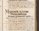 Zdjęcie nr 395 dla obiektu archiwalnego: Acta actorum causarum, sententiarum, obligationum et mandatorum coram reverendo patre et domini nostri domini Pauli divina providencia pape tertii, anno decimo quarto, a die et mense infrascriptis foeliciter continuantur. Annus coronancionis Pauli papae tercii a die tercia mensis Novembris inchoatur
